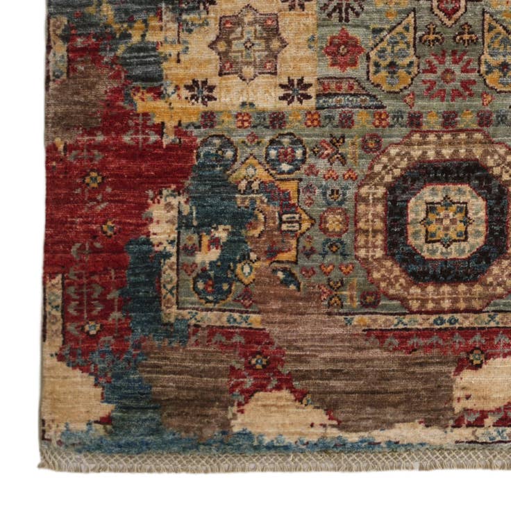 Detail image of 3' 3 x 5' 1 Hand Knotted Mamluk Ziegler Rug