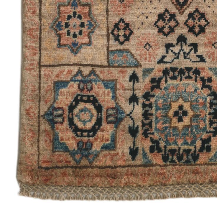 Detail image of 1' 11 x 3' 7 Hand Knotted Mamluk Ziegler Rug