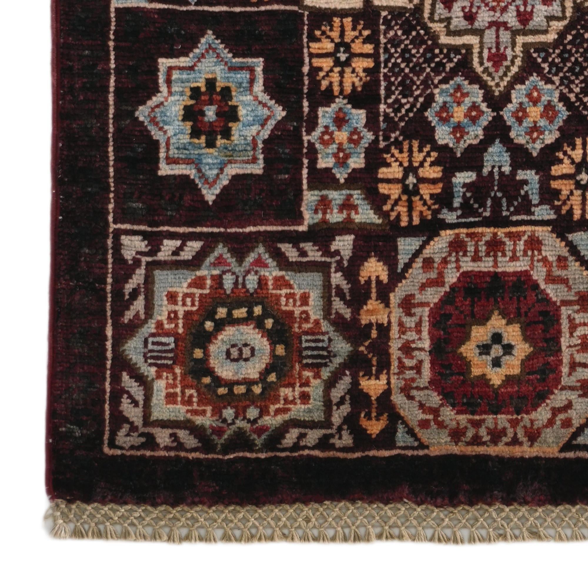 2' x 3' 2 Hand Knotted Mamluk Ziegler Rug