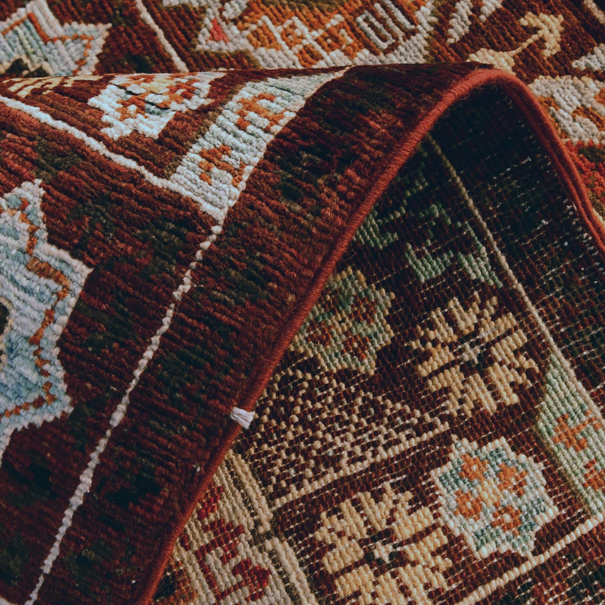 2' x 3' 2 Hand Knotted Mamluk Ziegler Rug