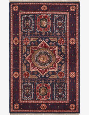 3' 3 x 5' 1 Hand Knotted Mamluk Ziegler Rug