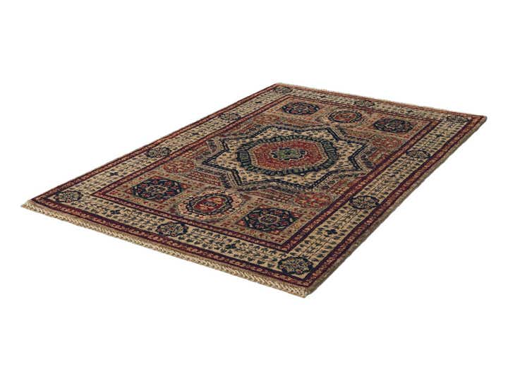 3' 5 x 5' Hand Knotted Mamluk Ziegler Rug