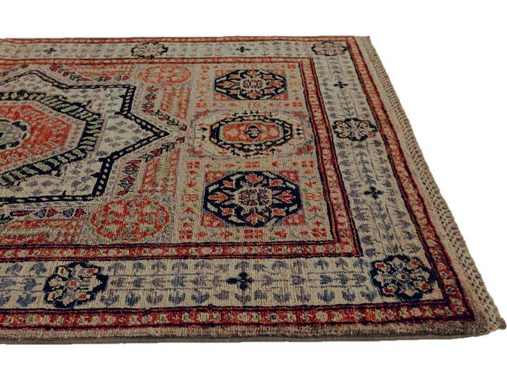3' 5 x 5' Hand Knotted Mamluk Ziegler Rug