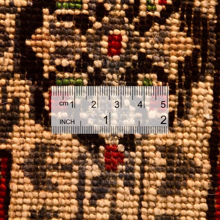 Detail image of 3' 5 x 5' Hand Knotted Mamluk Ziegler Rug