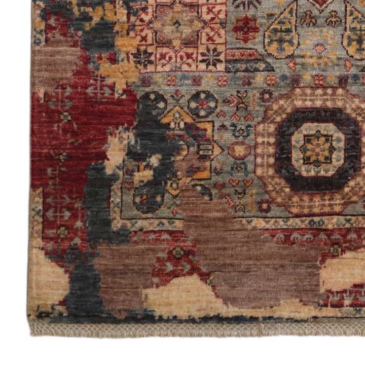 3' 4 x 5' Hand Knotted Mamluk Ziegler Rug