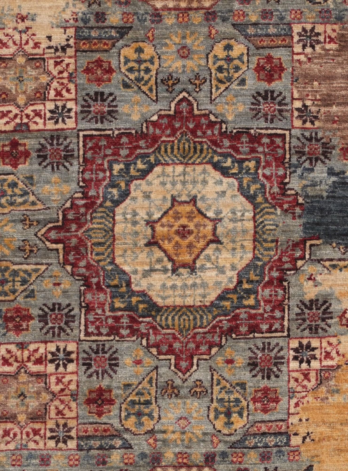 3' 4 x 5' Hand Knotted Mamluk Ziegler Rug