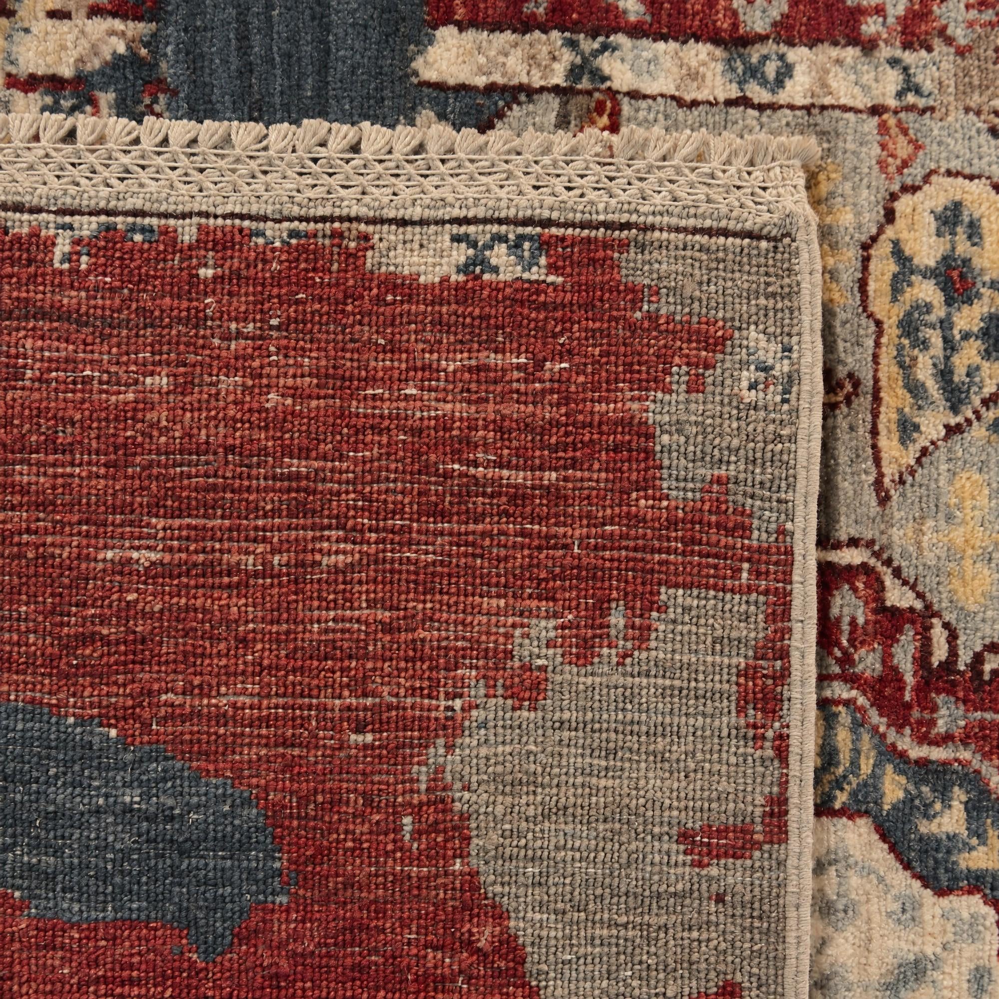 100cm x 150cm Hand Knotted Mamluk Ziegler Rug