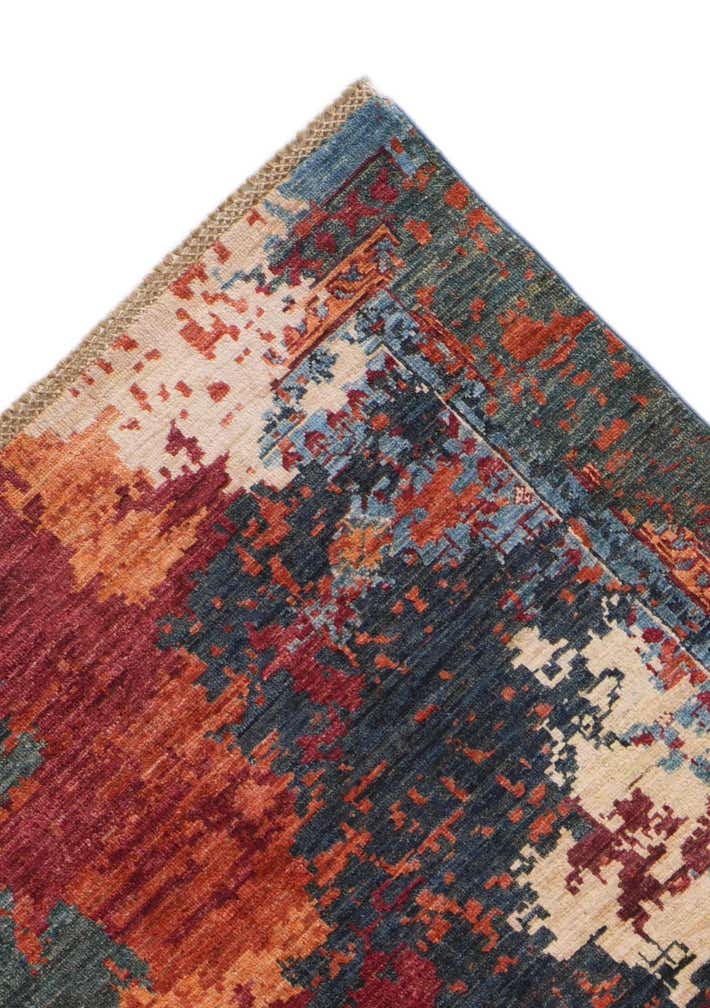 9' 3 x 12' 8 Hand Knotted Mamluk Ziegler Rug