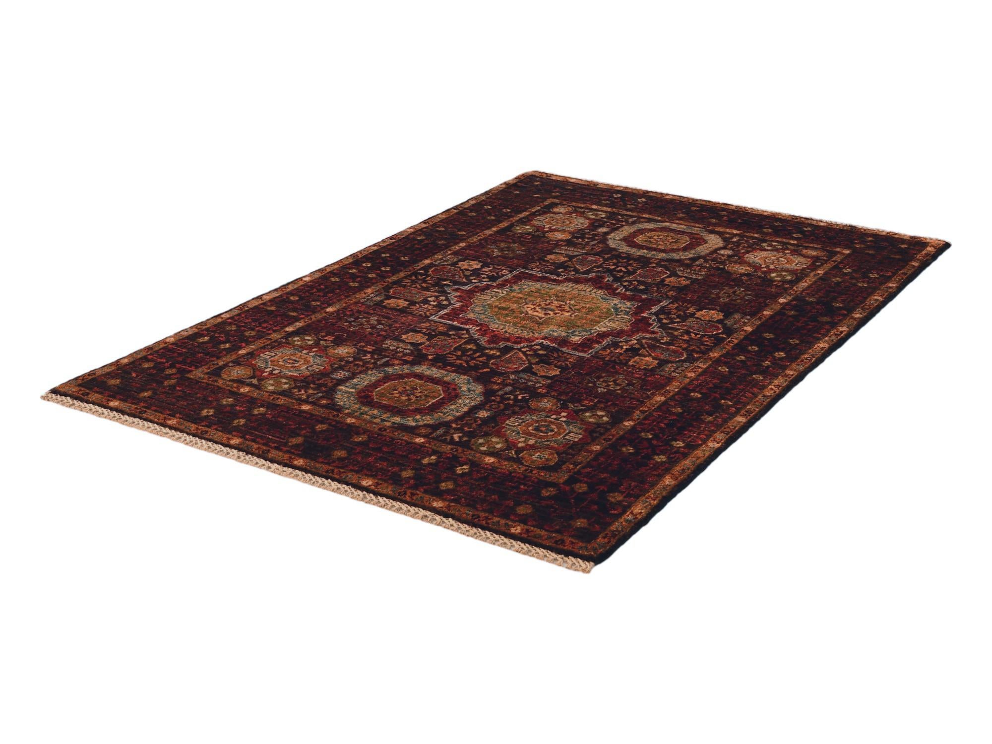 3' 5 x 4' 11 Hand Knotted Mamluk Ziegler Rug