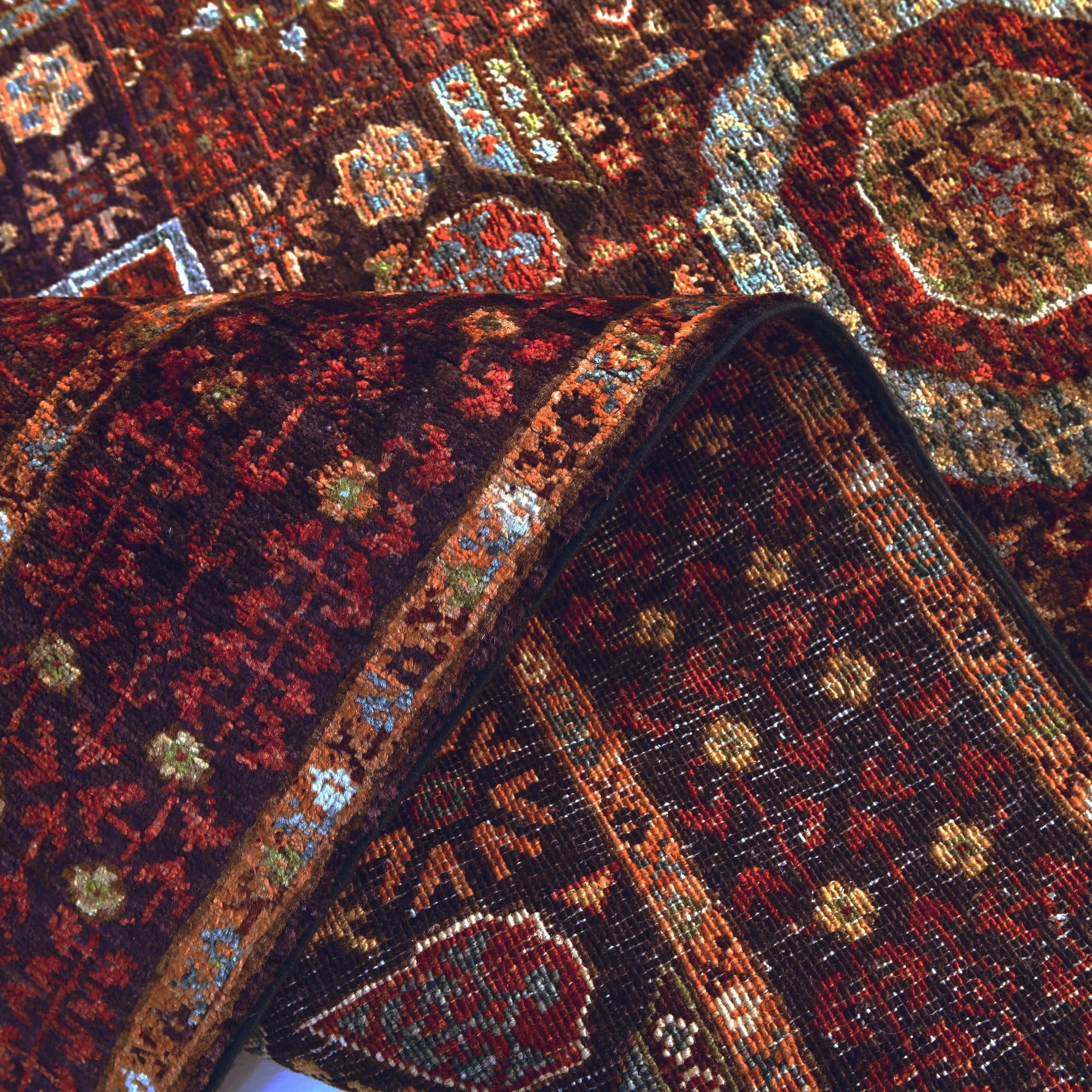3' 5 x 4' 11 Hand Knotted Mamluk Ziegler Rug