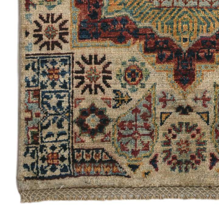 2' x 2' 11 Hand Knotted Mamluk Ziegler Rug