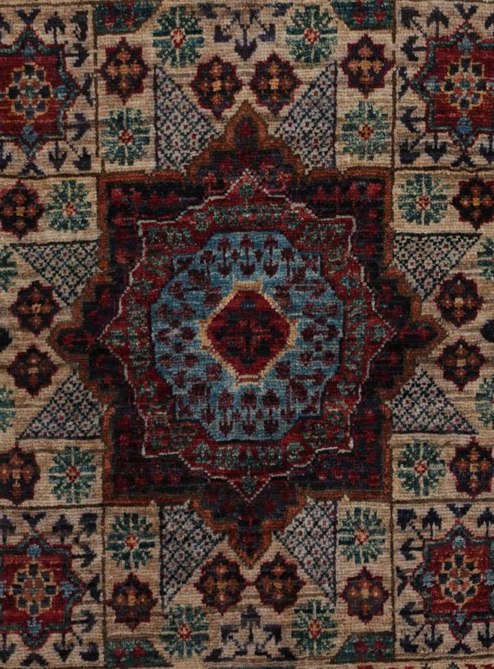 2' x 3' 3 Hand Knotted Mamluk Ziegler Rug