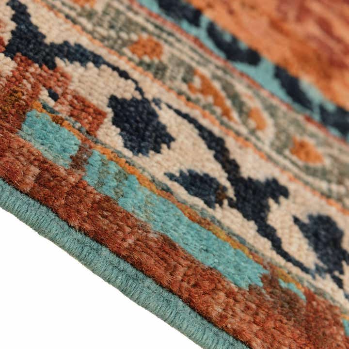 8' 2 x 9' 8 Hand Knotted Mamluk Ziegler Rug