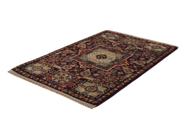 2' 2 x 3' 2 Hand Knotted Mamluk Ziegler Rug