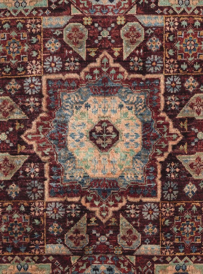 Detail image of 2' 2 x 3' 2 Hand Knotted Mamluk Ziegler Rug