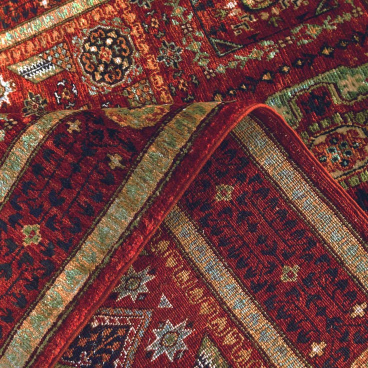 Detail image of 3' 5 x 5' 2 Hand Knotted Mamluk Ziegler Rug