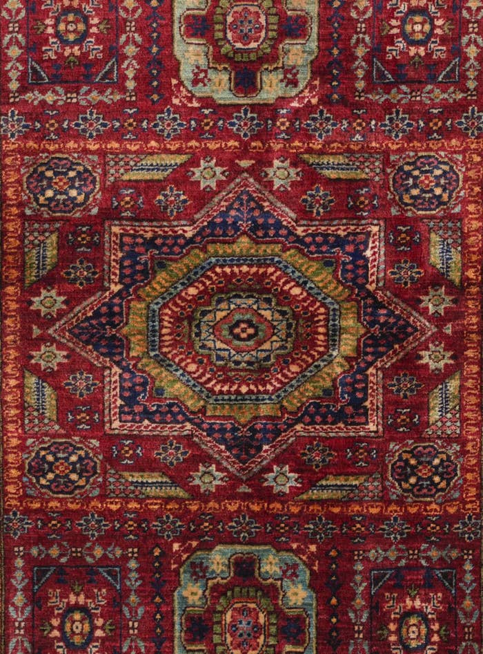 Detail image of 3' 5 x 5' 2 Hand Knotted Mamluk Ziegler Rug
