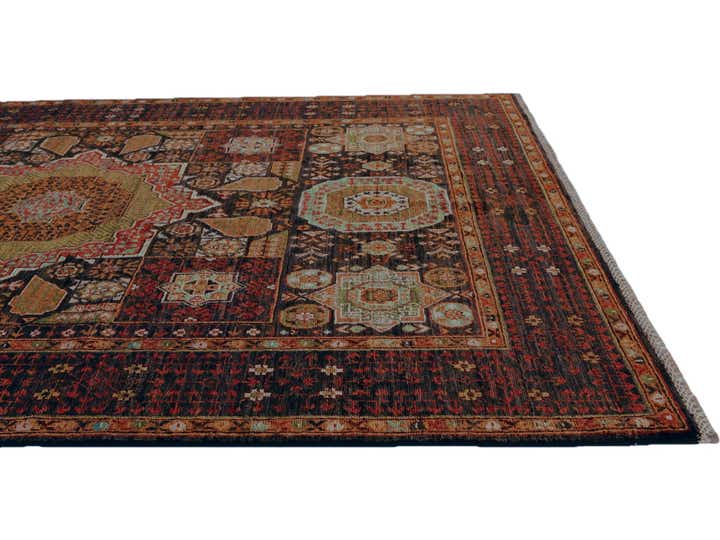 5' 1 x 6' 10 Hand Knotted Mamluk Ziegler Rug