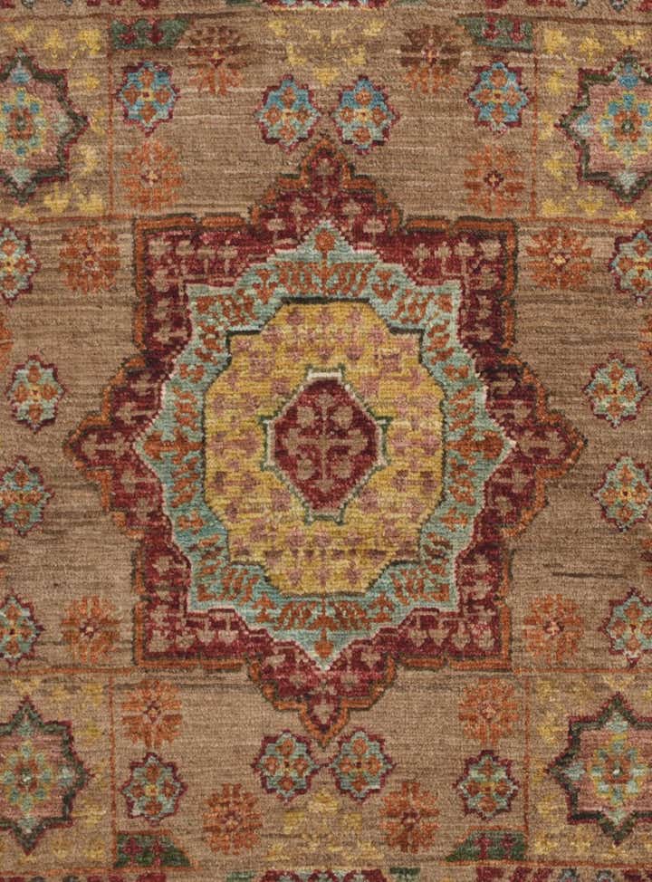2' x 3' 3 Hand Knotted Mamluk Ziegler Rug