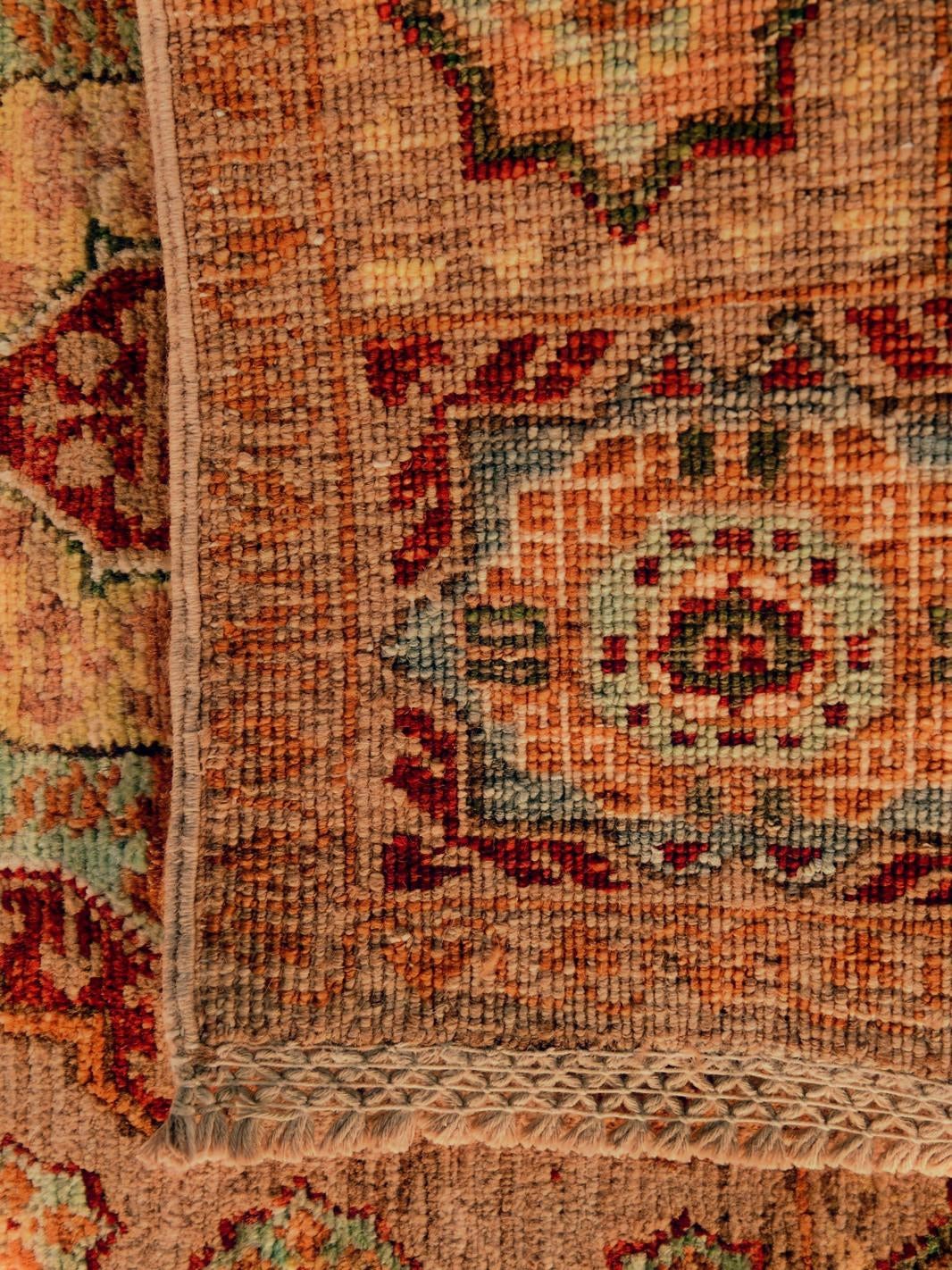 60cm x 100cm Hand Knotted Mamluk Ziegler Rug