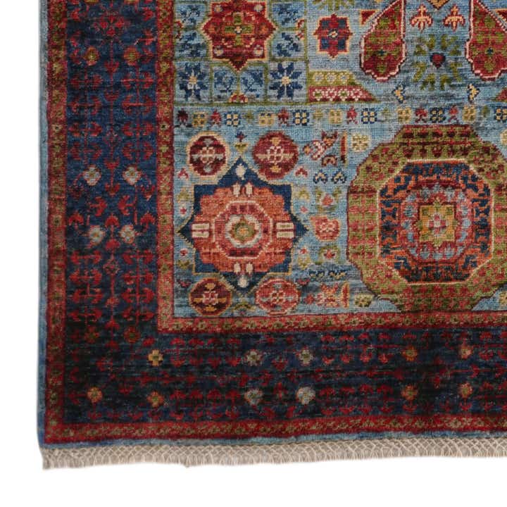 3' 4 x 5' Hand Knotted Mamluk Ziegler Rug