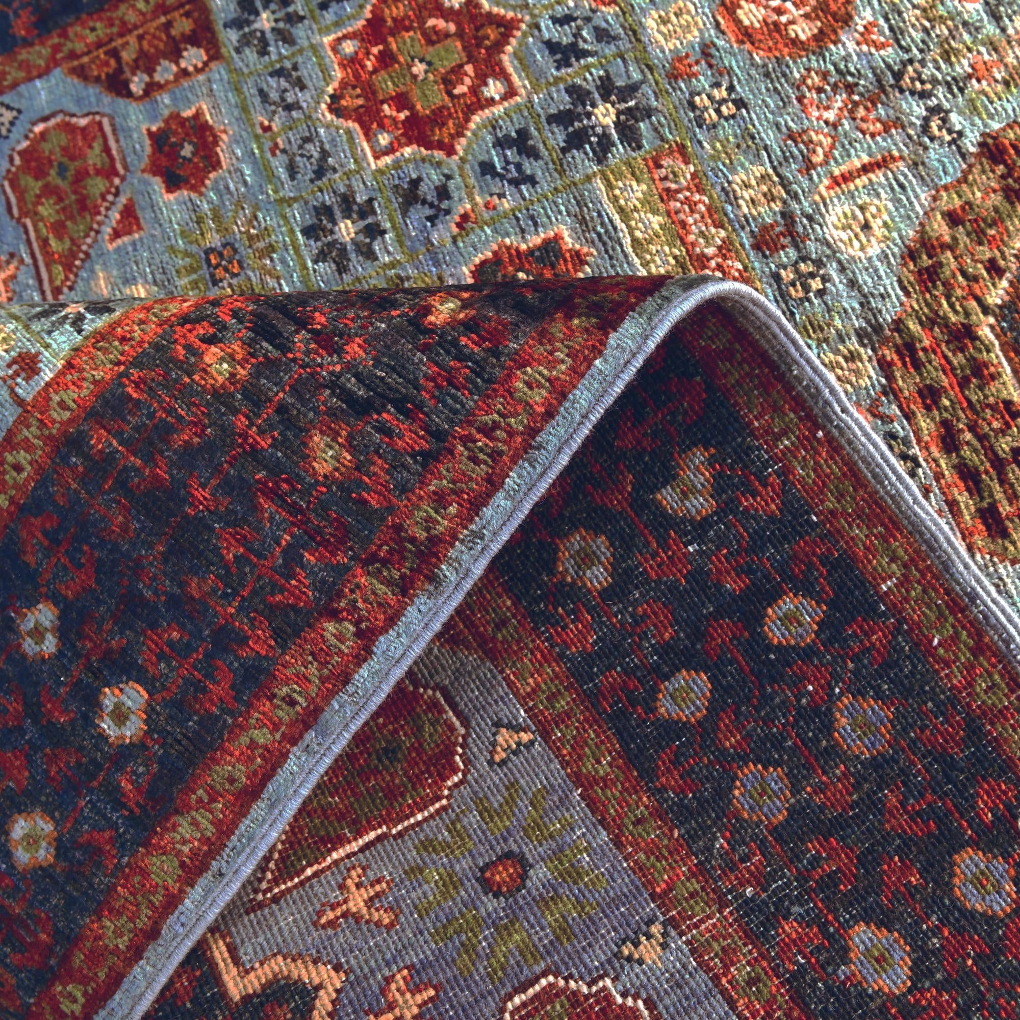 3' 4 x 5' Hand Knotted Mamluk Ziegler Rug