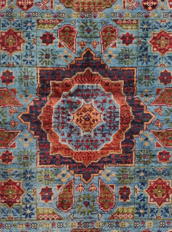3' 4 x 5' Hand Knotted Mamluk Ziegler Rug