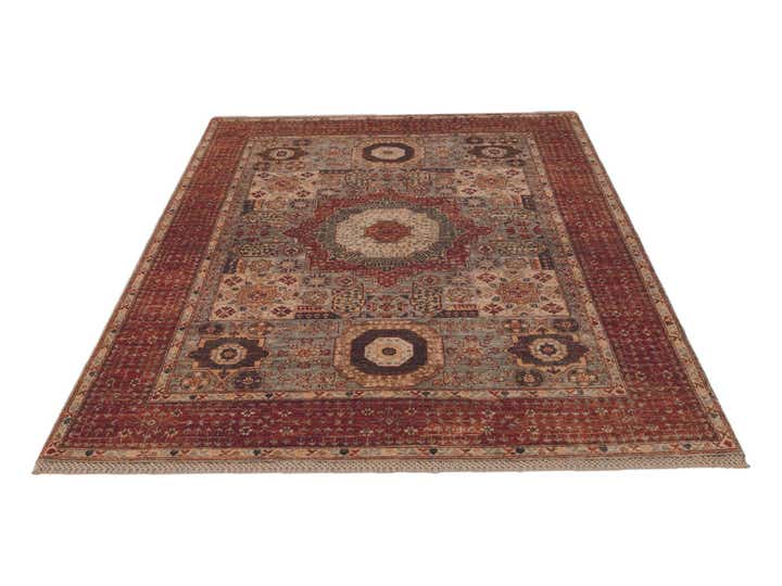 5' 1 x 6' 8 Hand Knotted Mamluk Ziegler Rug