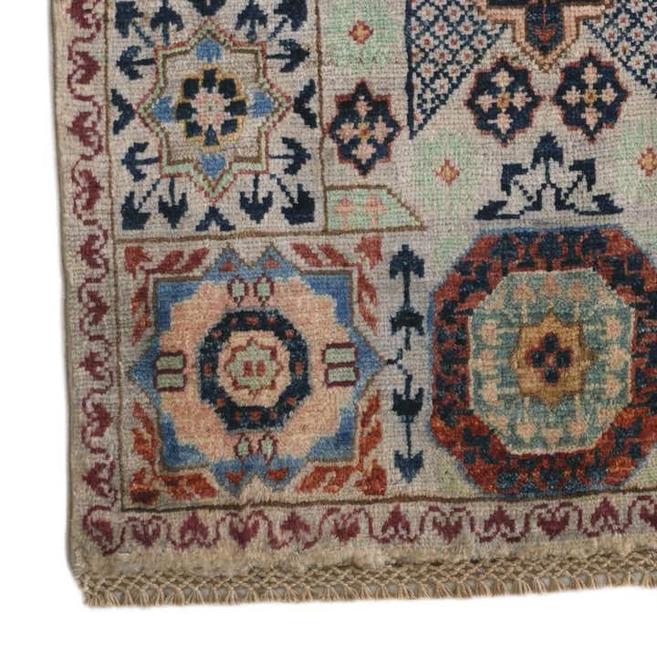 2' x 3' 2 Hand Knotted Mamluk Ziegler Rug