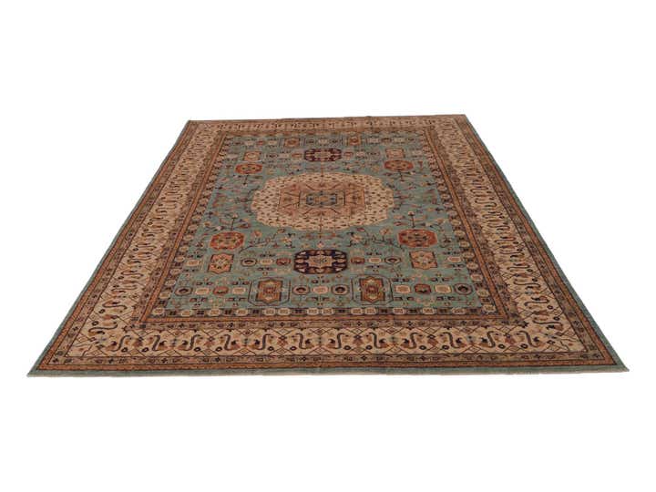 8' 2 x 11' 7 Hand Knotted Mamluk Ziegler Rug