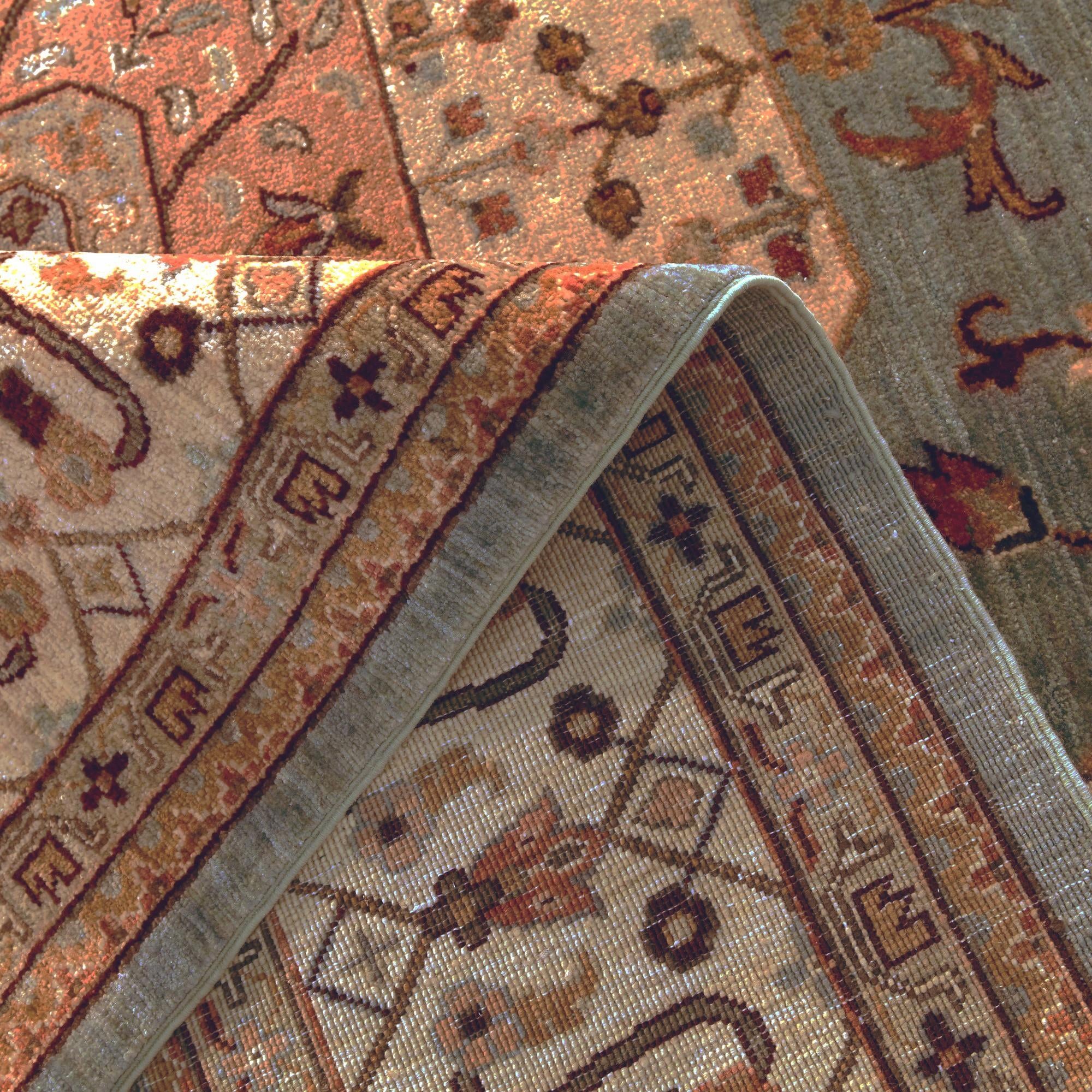 8' 2 x 11' 7 Hand Knotted Mamluk Ziegler Rug