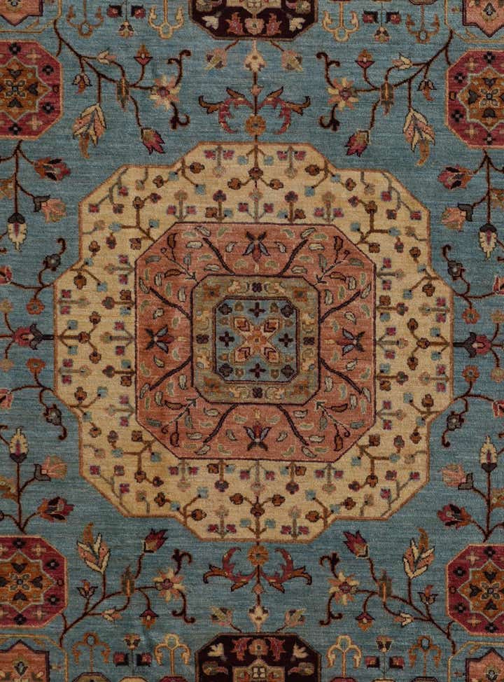 8' 2 x 11' 7 Hand Knotted Mamluk Ziegler Rug