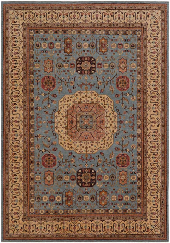8' 2 x 11' 7 Hand Knotted Mamluk Ziegler Rug