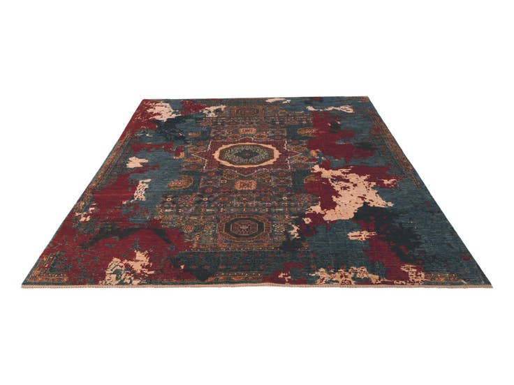 Detail image of 8' 4 x 11' 5 Hand Knotted Mamluk Ziegler Rug