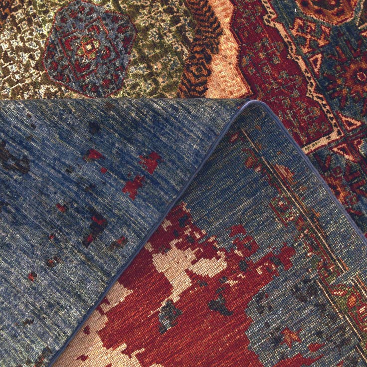 Detail image of 8' 4 x 11' 5 Hand Knotted Mamluk Ziegler Rug