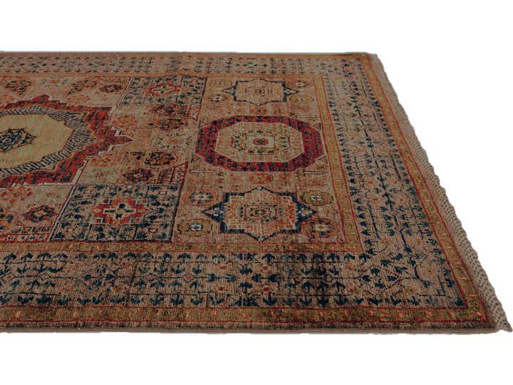 4' 1 x 6' Hand Knotted Mamluk Ziegler Rug