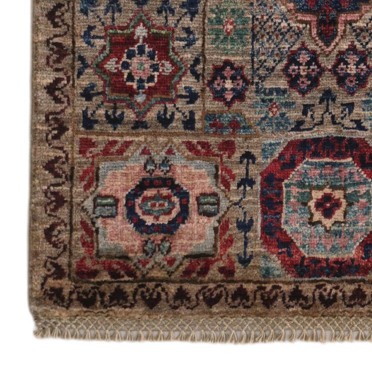 Detail image of 1' 11 x 3' 1 Hand Knotted Mamluk Ziegler Rug