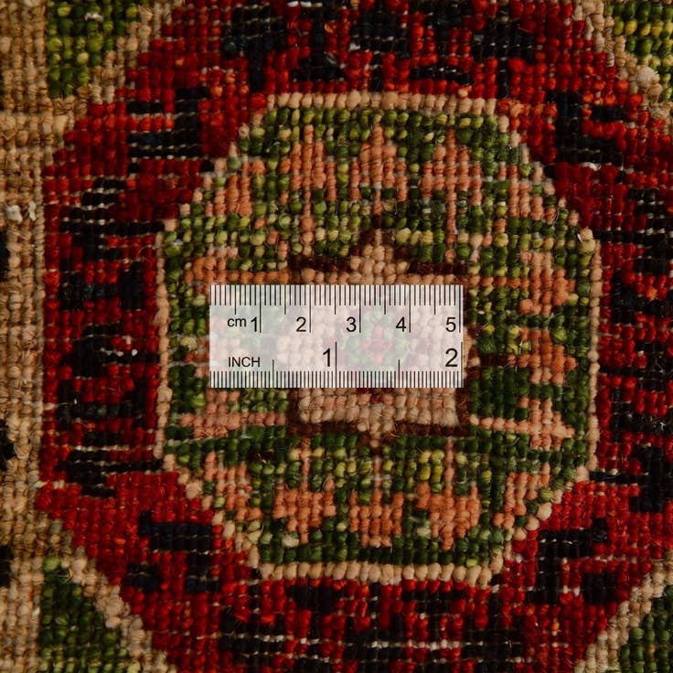 Detail image of 1' 11 x 3' 1 Hand Knotted Mamluk Ziegler Rug