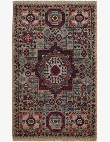 1' 11 x 3' 1 Hand Knotted Mamluk Ziegler Rug