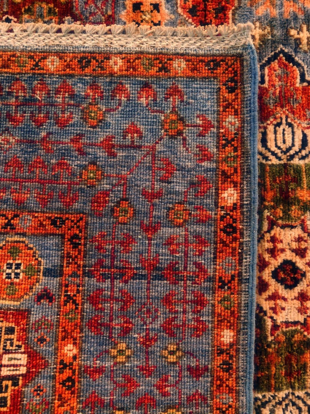 100cm x 150cm Hand Knotted Mamluk Ziegler Rug