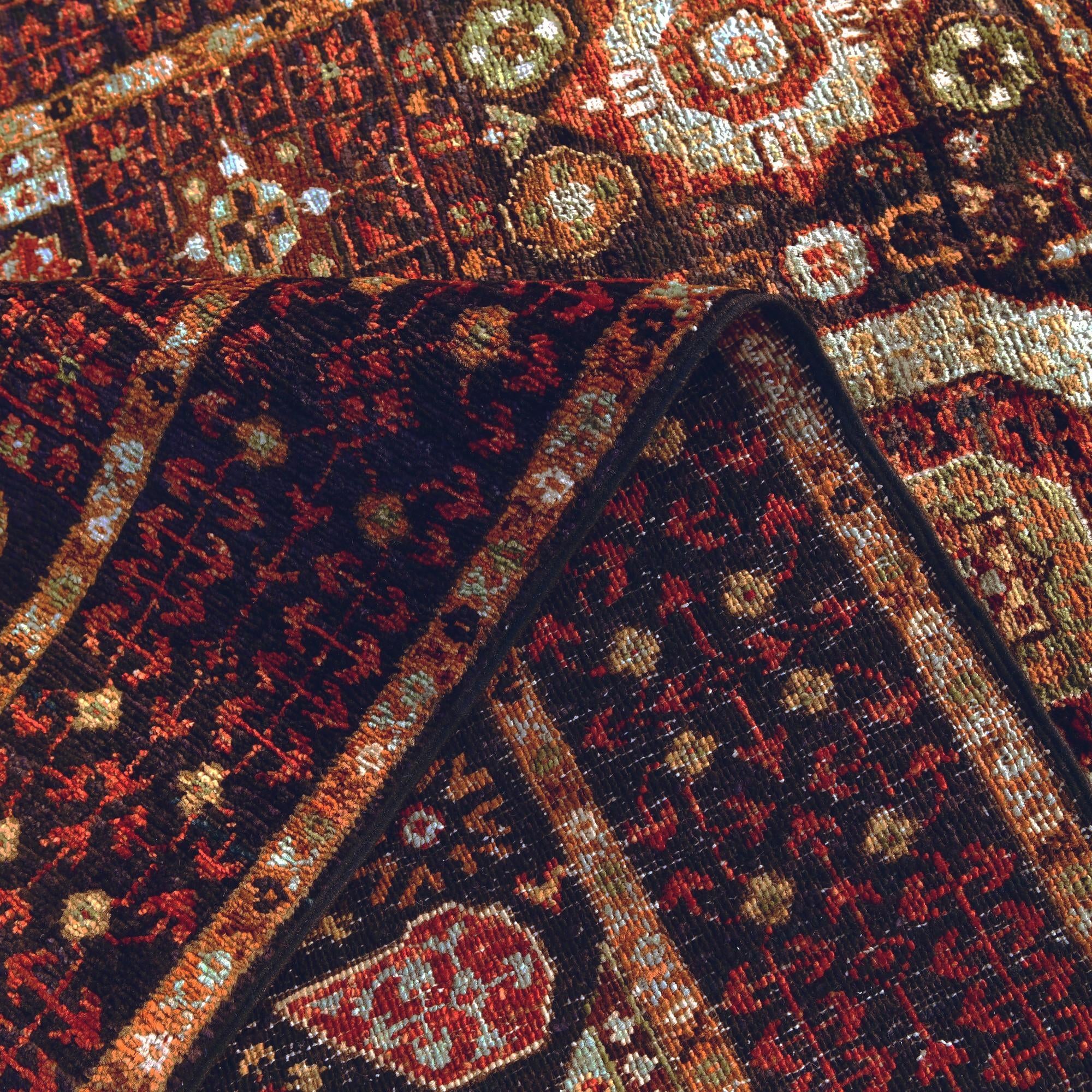 3' 6 x 5' Hand Knotted Mamluk Ziegler Rug