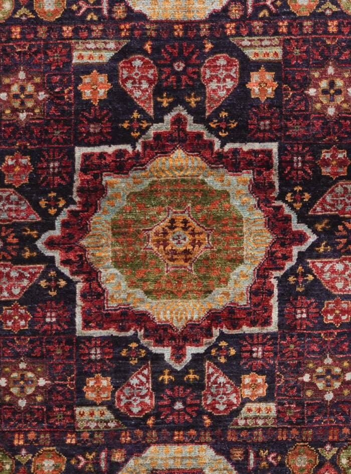 Detail image of 3' 6 x 5' Hand Knotted Mamluk Ziegler Rug