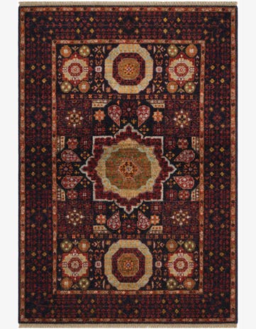 3' 6 x 5' Hand Knotted Mamluk Ziegler Rug