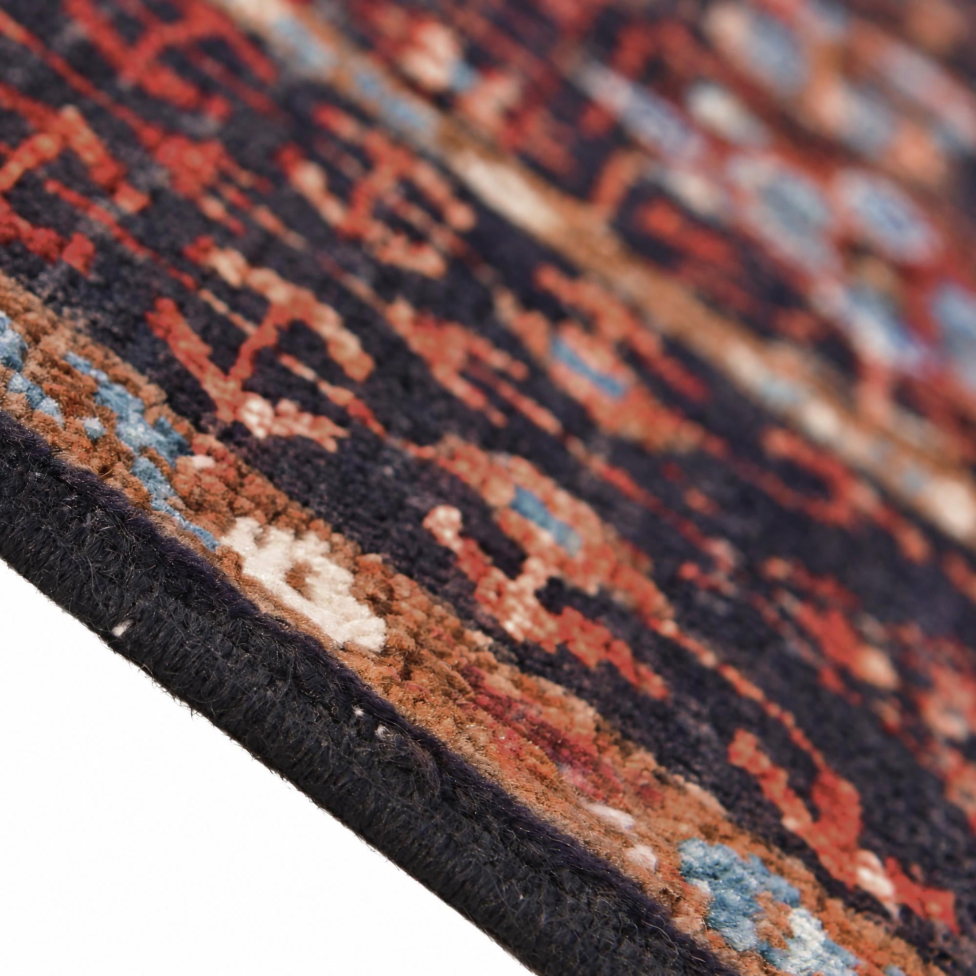 100cm x 150cm Hand Knotted Mamluk Ziegler Rug