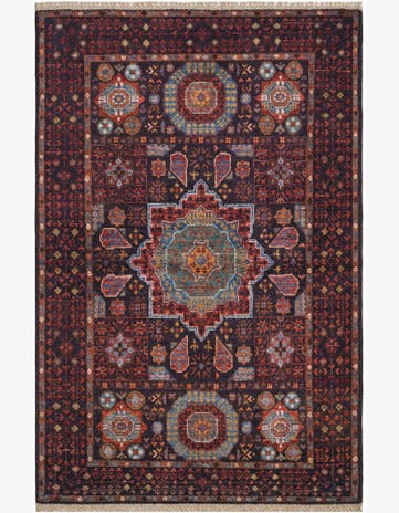 3' 3 x 5' Hand Knotted Mamluk Ziegler Rug