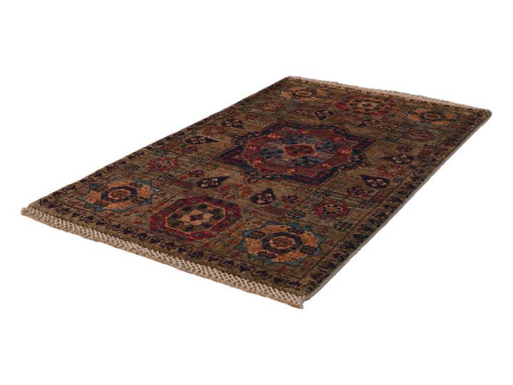 2' x 3' 3 Hand Knotted Mamluk Ziegler Rug