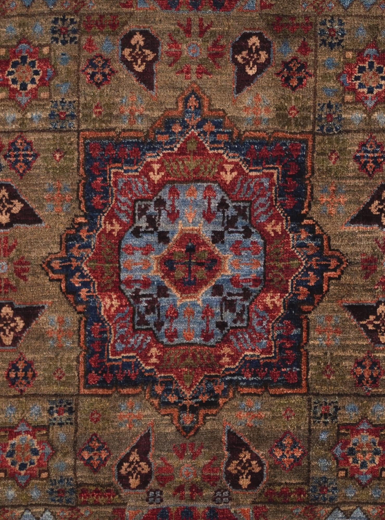 2' x 3' 3 Hand Knotted Mamluk Ziegler Rug