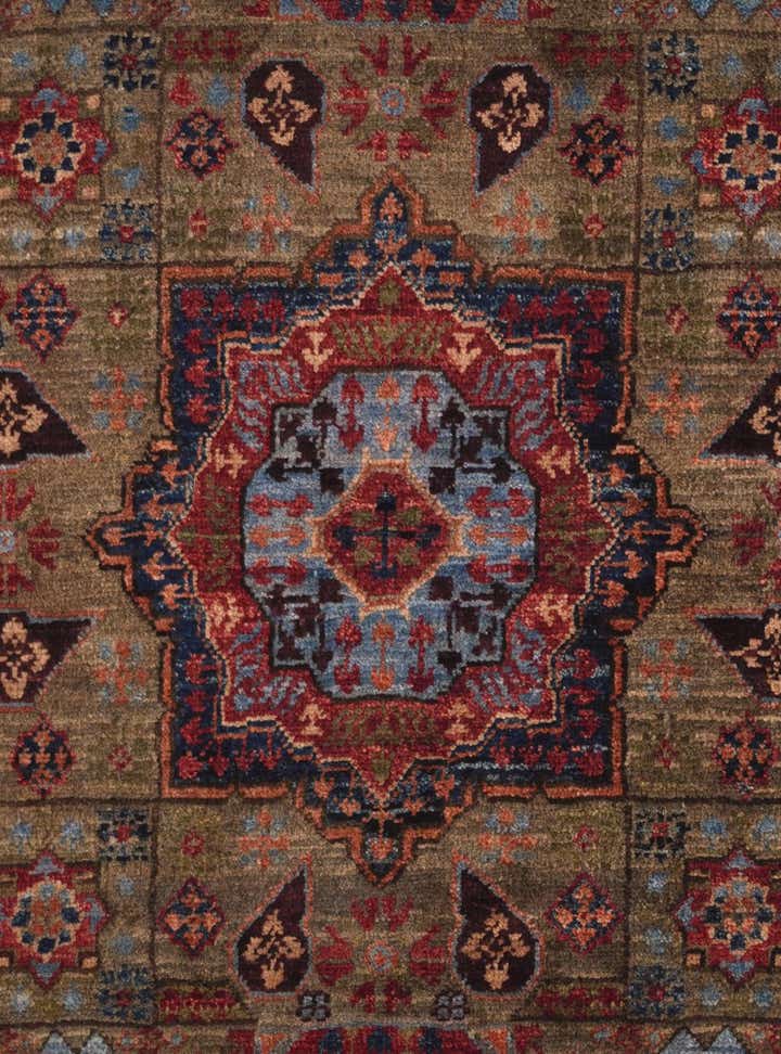 2' x 3' 3 Hand Knotted Mamluk Ziegler Rug