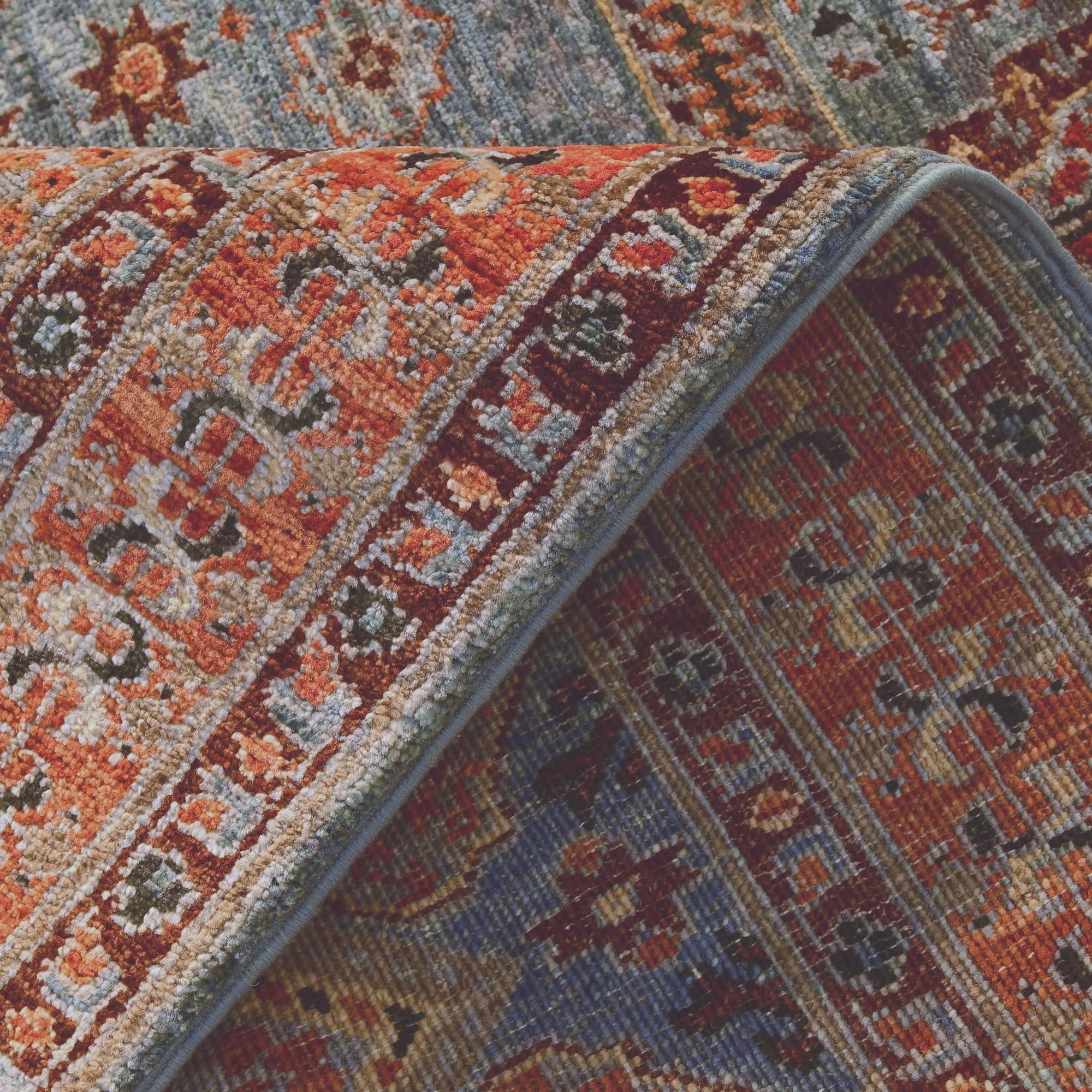 3' 5 x 5' Hand Knotted Mamluk Ziegler Rug