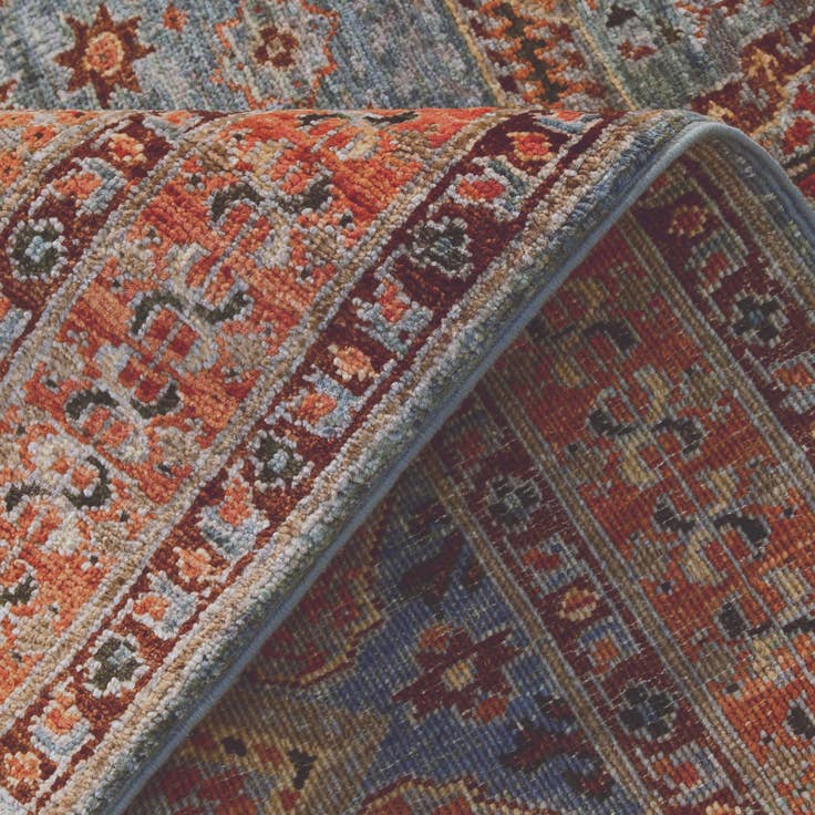 Detail image of 3' 5 x 5' Hand Knotted Mamluk Ziegler Rug